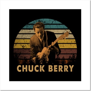 Rockin' with Chuck Classic Guitarist, Classic Tee Posters and Art